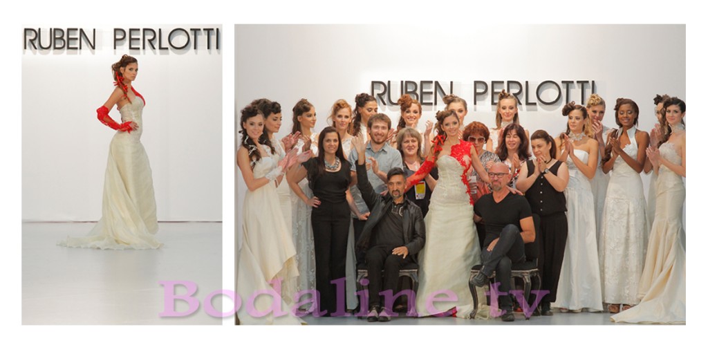 RUBEN PERLOTTI, PASARELA COSTURA ESPAÑA , VESTIDOS DE NOVIA, ALTA COSTURA NOVIAS, VESTIDOS BODAS