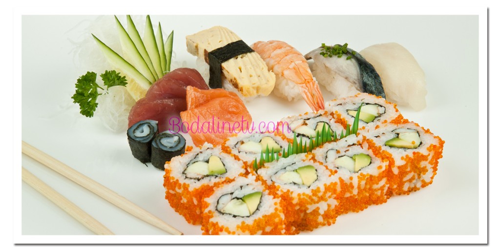 MI BODA CON SUSHI