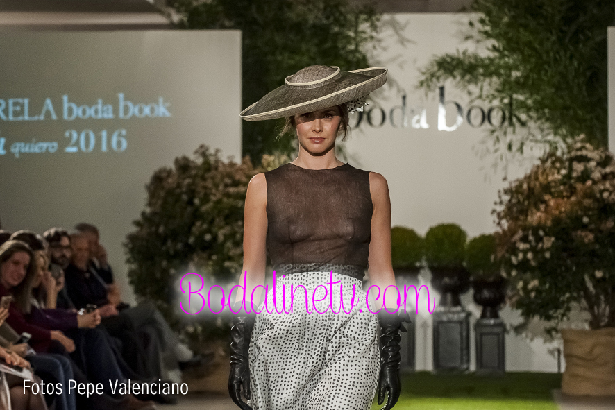 SOLE ALONSO EN PASARELA BODABOOK 2016 SOLE ALONSO EN PASARELA BODABOOK 2016